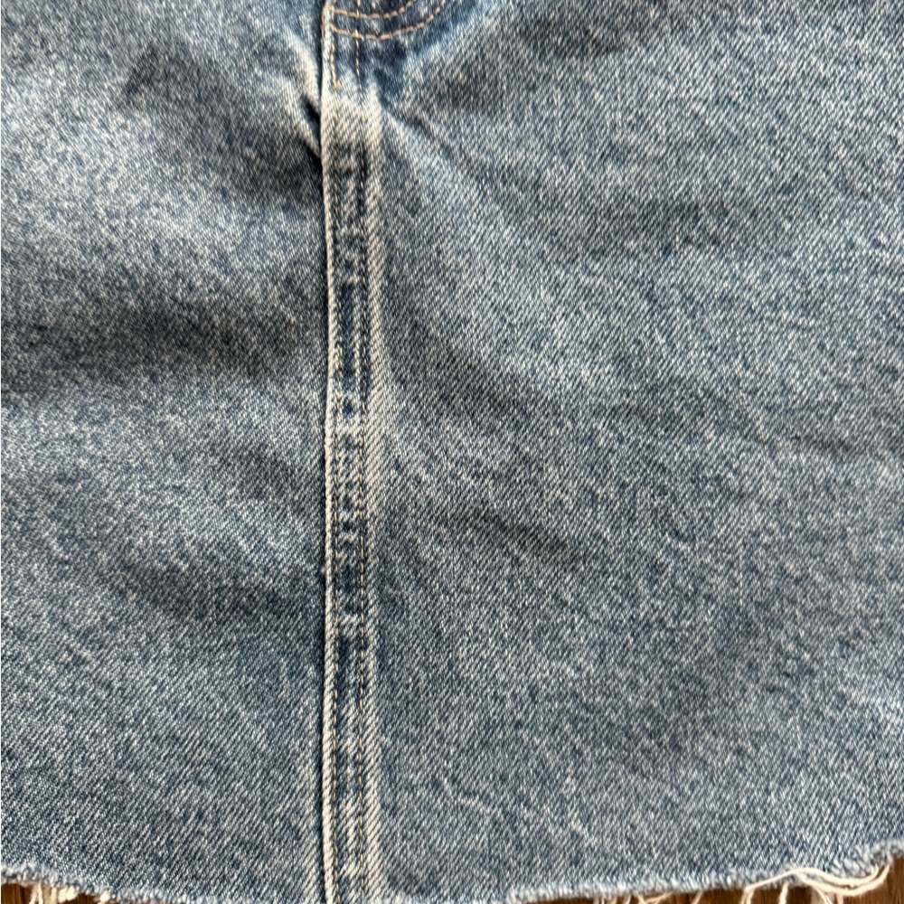 EXC 90's Vintage Tommy Hilfiger Spell Jean Denim Mini Skirt Size 8 Y2K - Picture 5 of 16